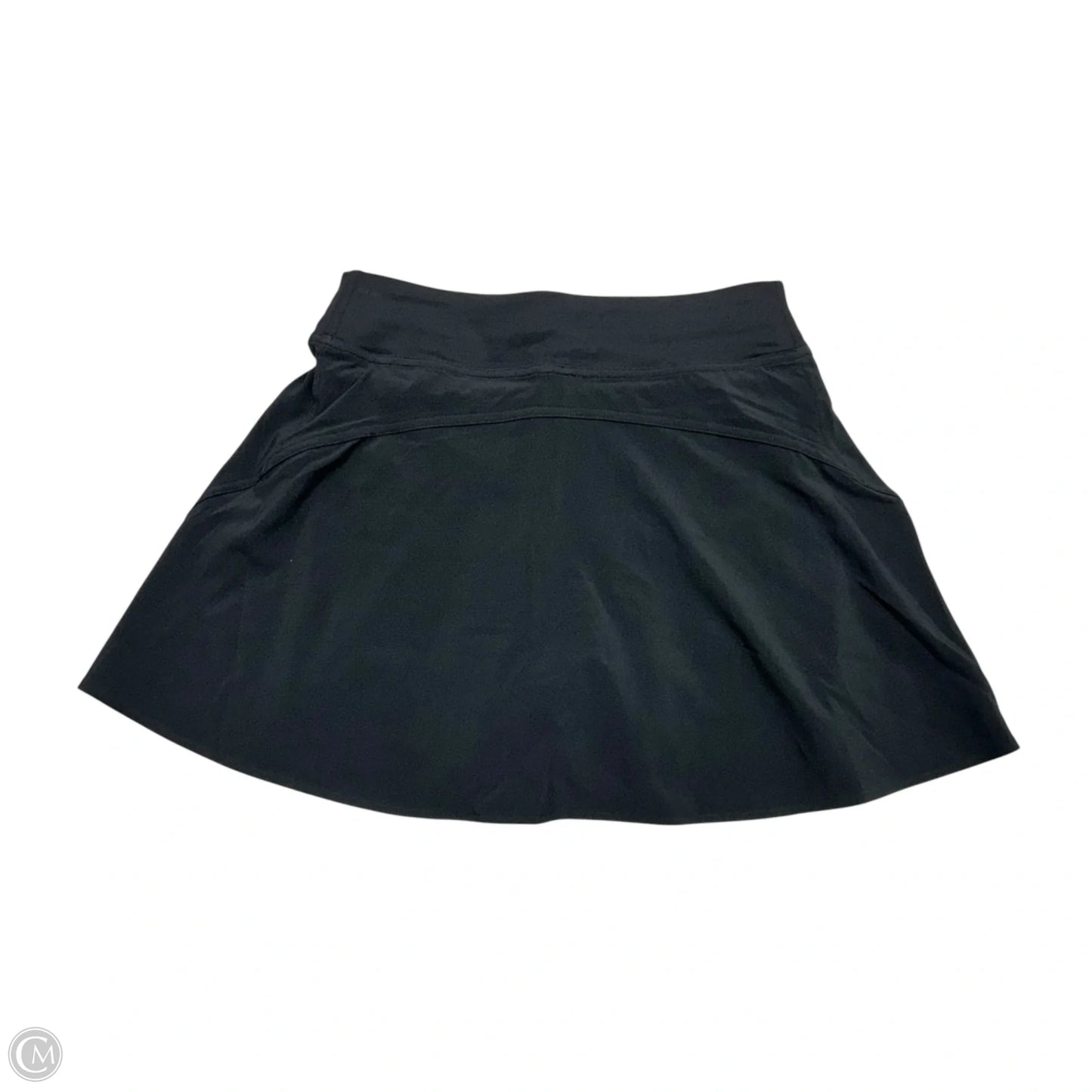 Athletic Skort By Lululemon In Black, Size: S