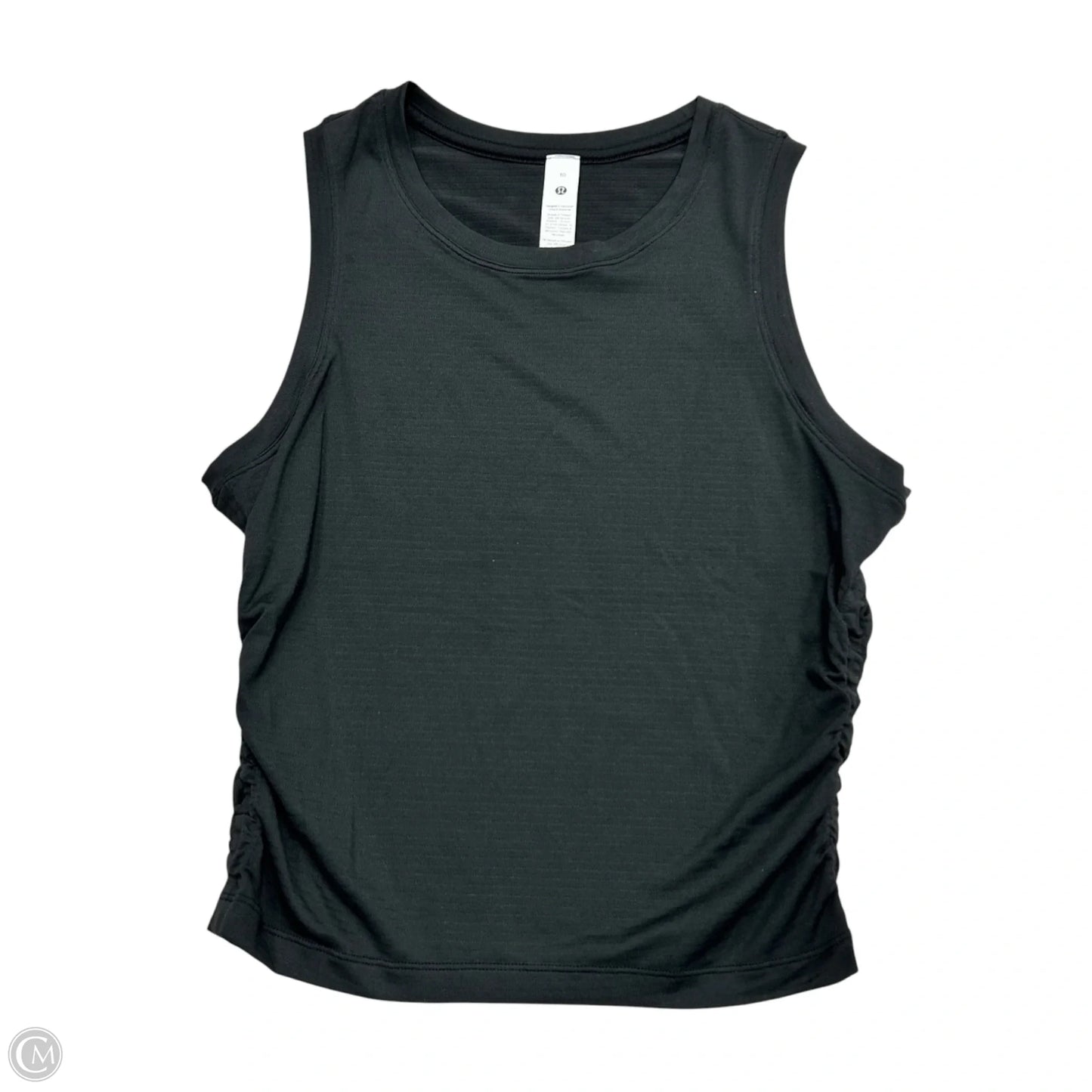 Athletic Tank Top By Lululemon In Black, Size: M