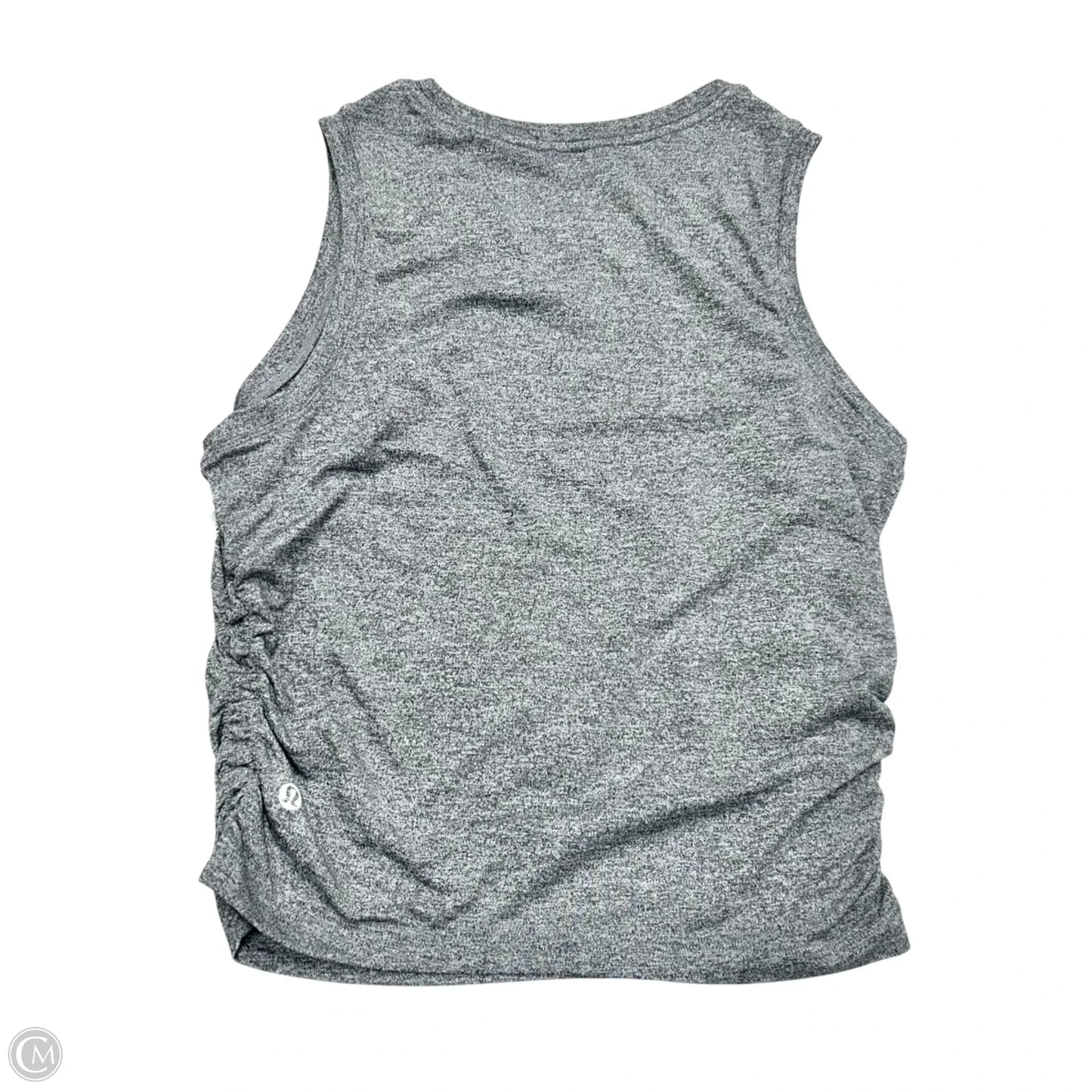 Athletic Tank Top By Lululemon In Grey, Size: M