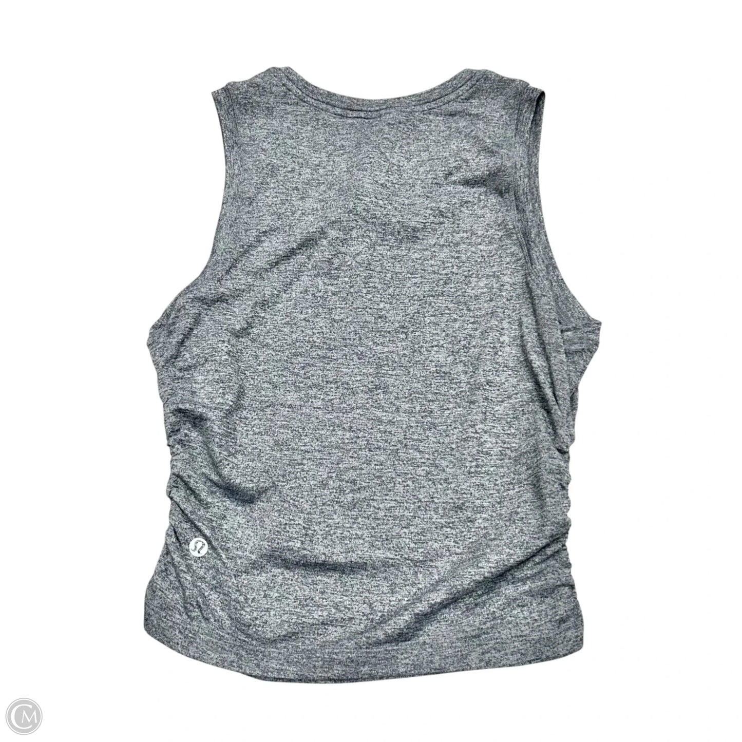 Athletic Tank Top By Lululemon In Grey, Size: M