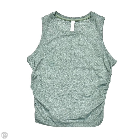 Athletic Tank Top By Lululemon In Green, Size: M