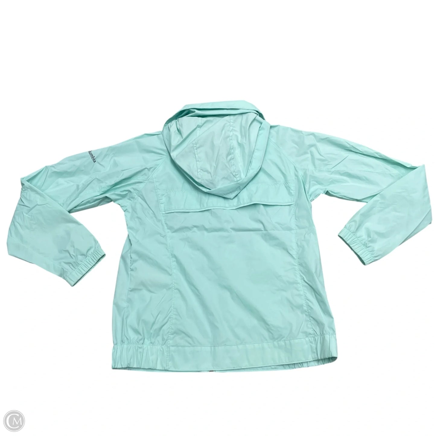 Athletic Jacket By Columbia In Aqua, Size: M