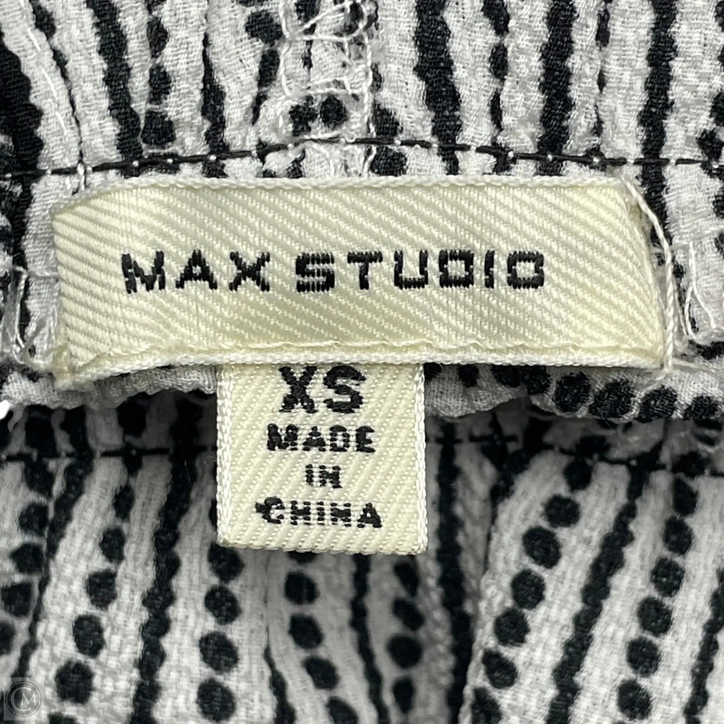 Jumpsuit By Max Studio In Black & White, Size: Xs
