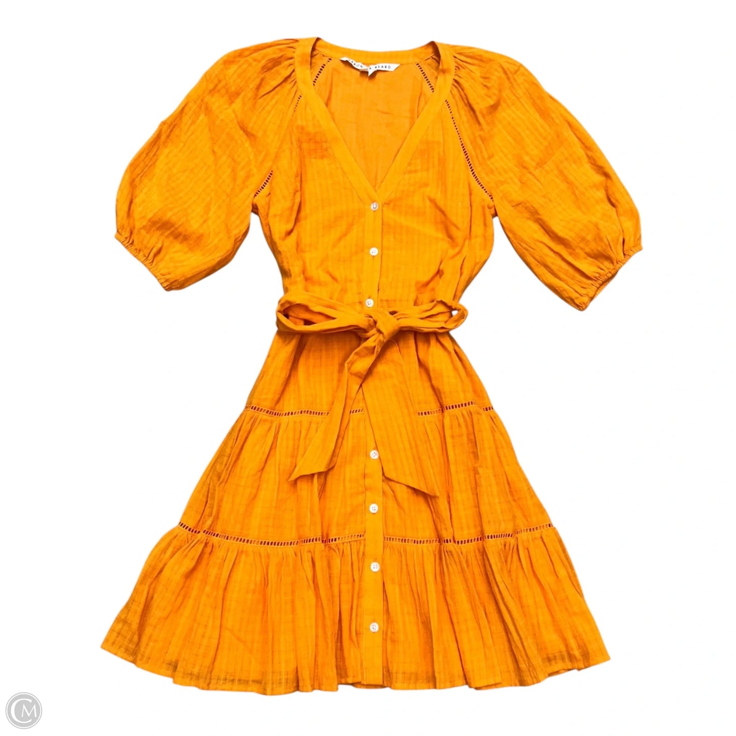 Dress Casual Short By Veronica Beard In Orange, Size: S