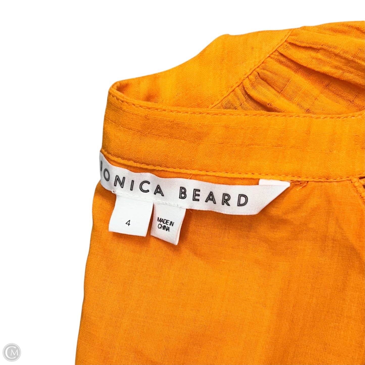 Dress Casual Short By Veronica Beard In Orange, Size: S