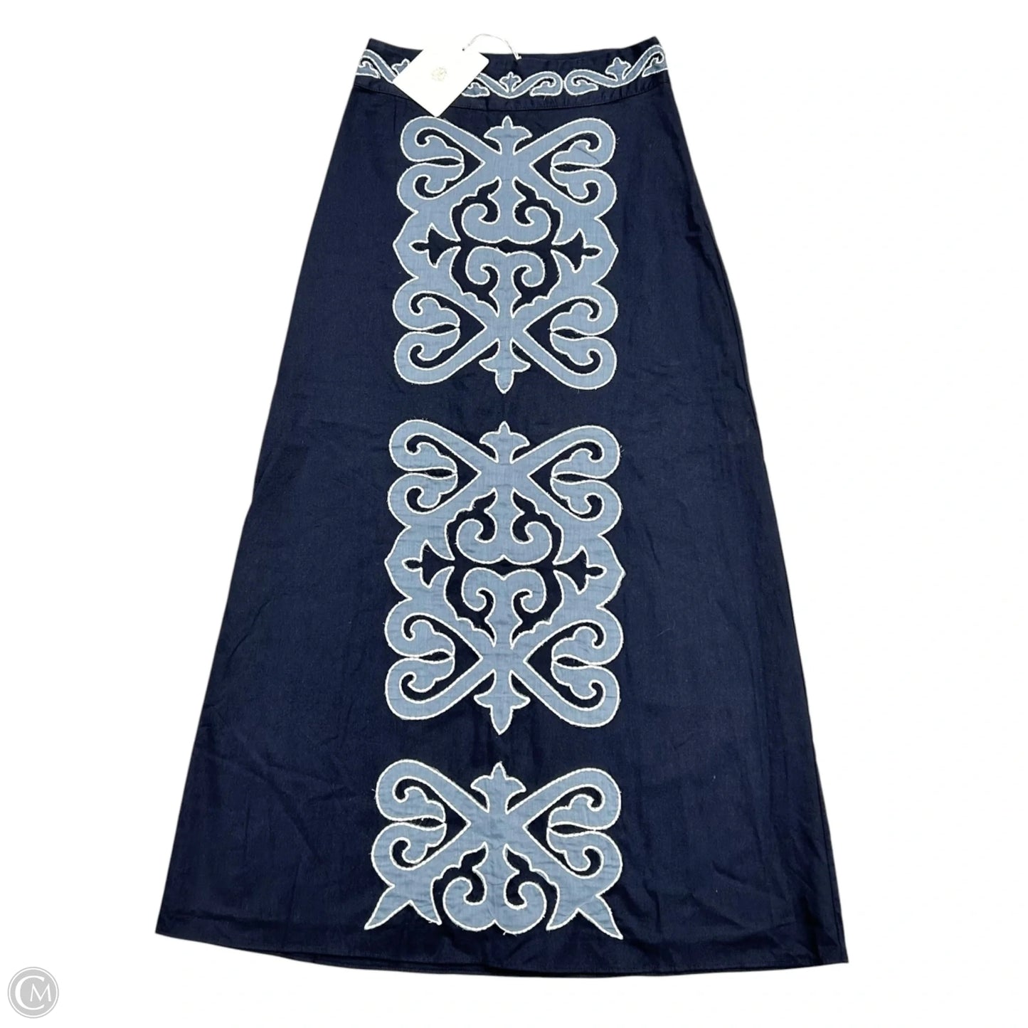 Skirt Maxi By Anna Cate In Blue & White, Size: Xs
