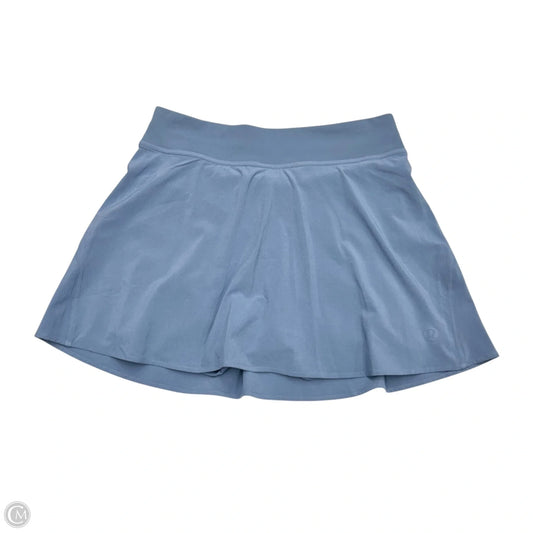 Athletic Skort By Lululemon In Blue, Size: S