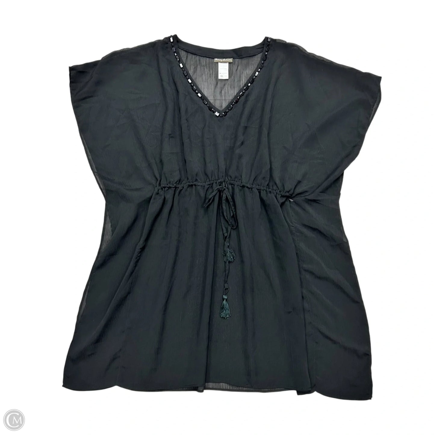 Swimwear Cover-up By Tommy Bahama In Black, Size: Xs