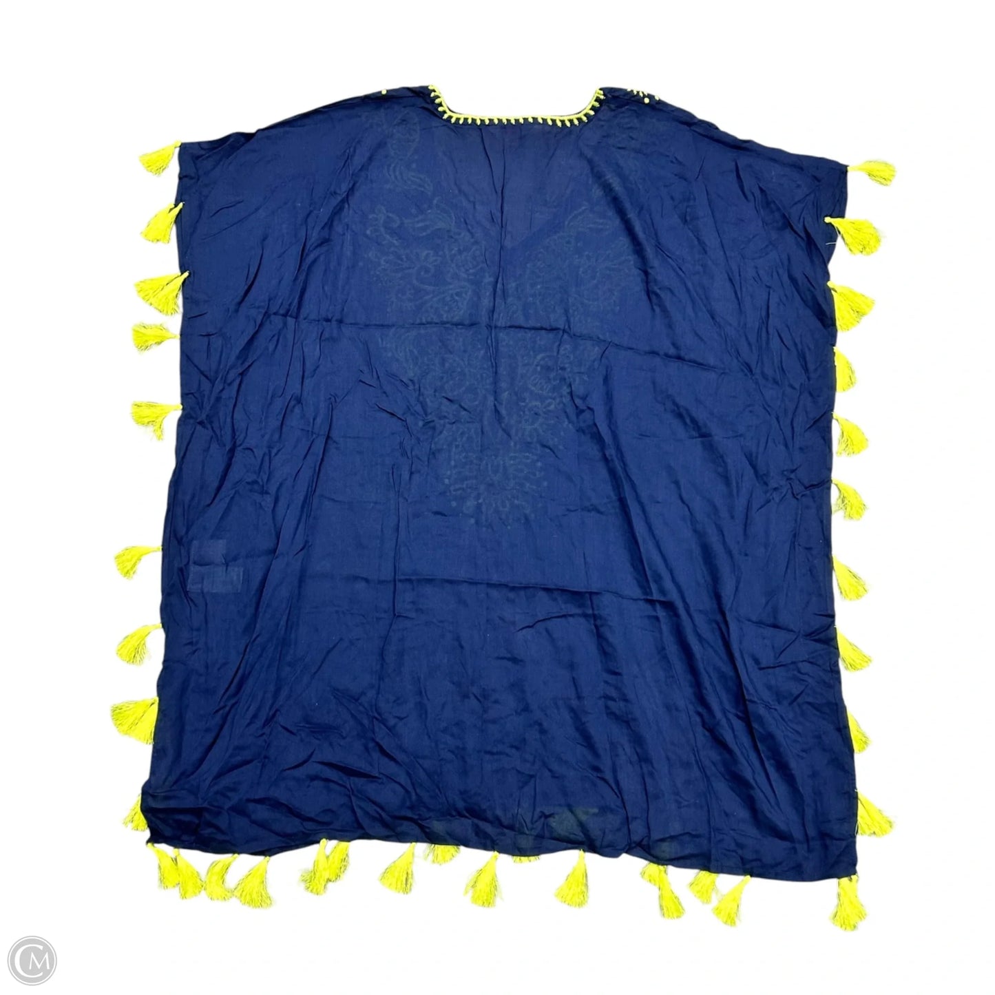 Swimwear Cover-up Designer By Lilly Pulitzer In Blue & Green, Size: Xxs/xs