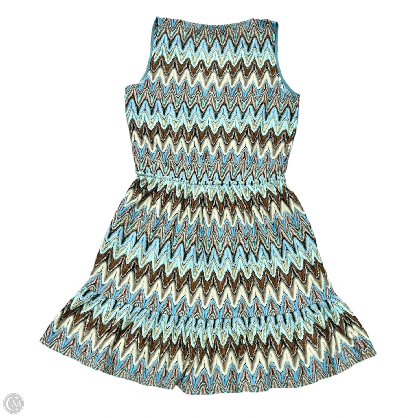 Swimwear Cover-up By Calypso St Barth In Blue & Brown, Size: Xs