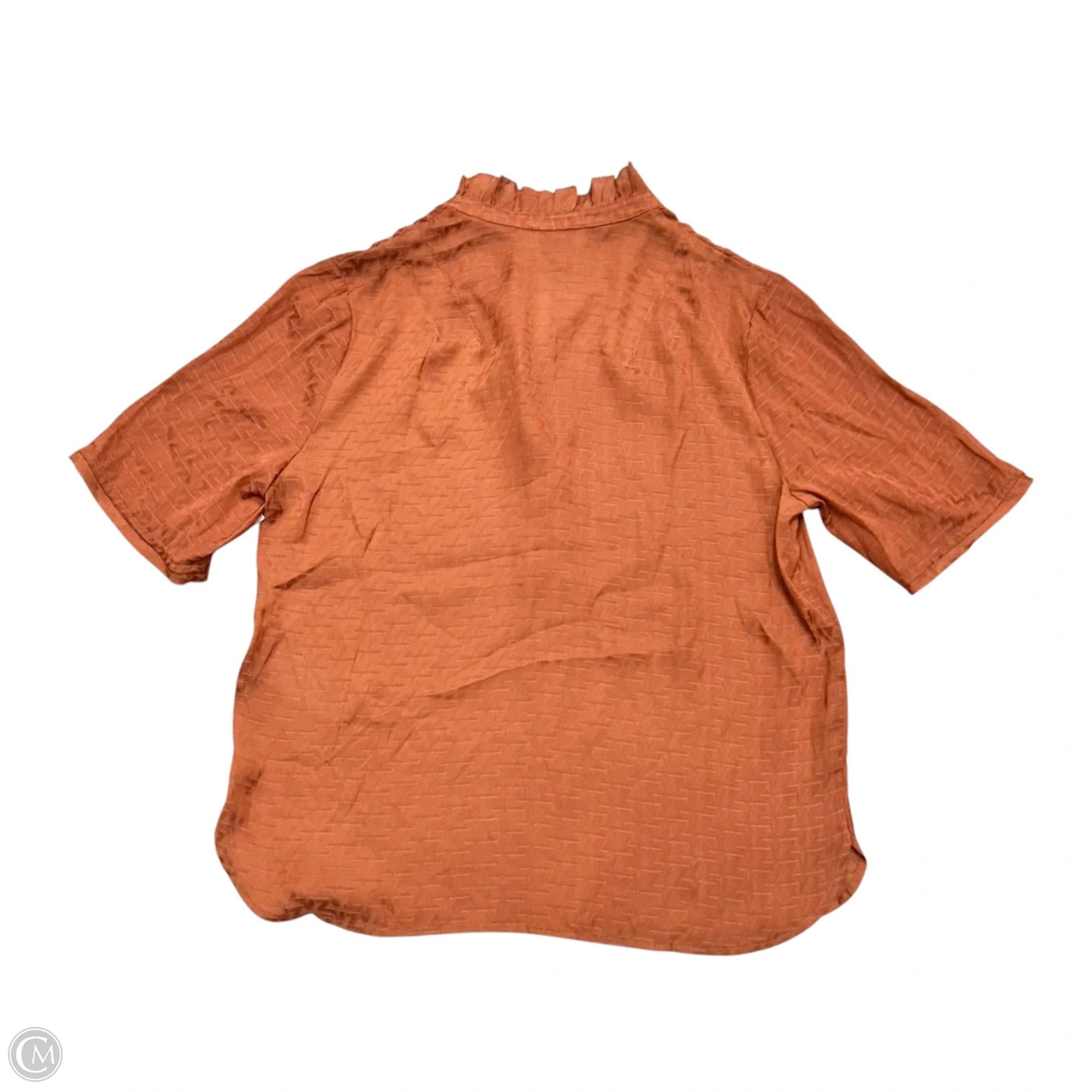Top Short Sleeve By Zadig And Voltaire In Orange, Size: S