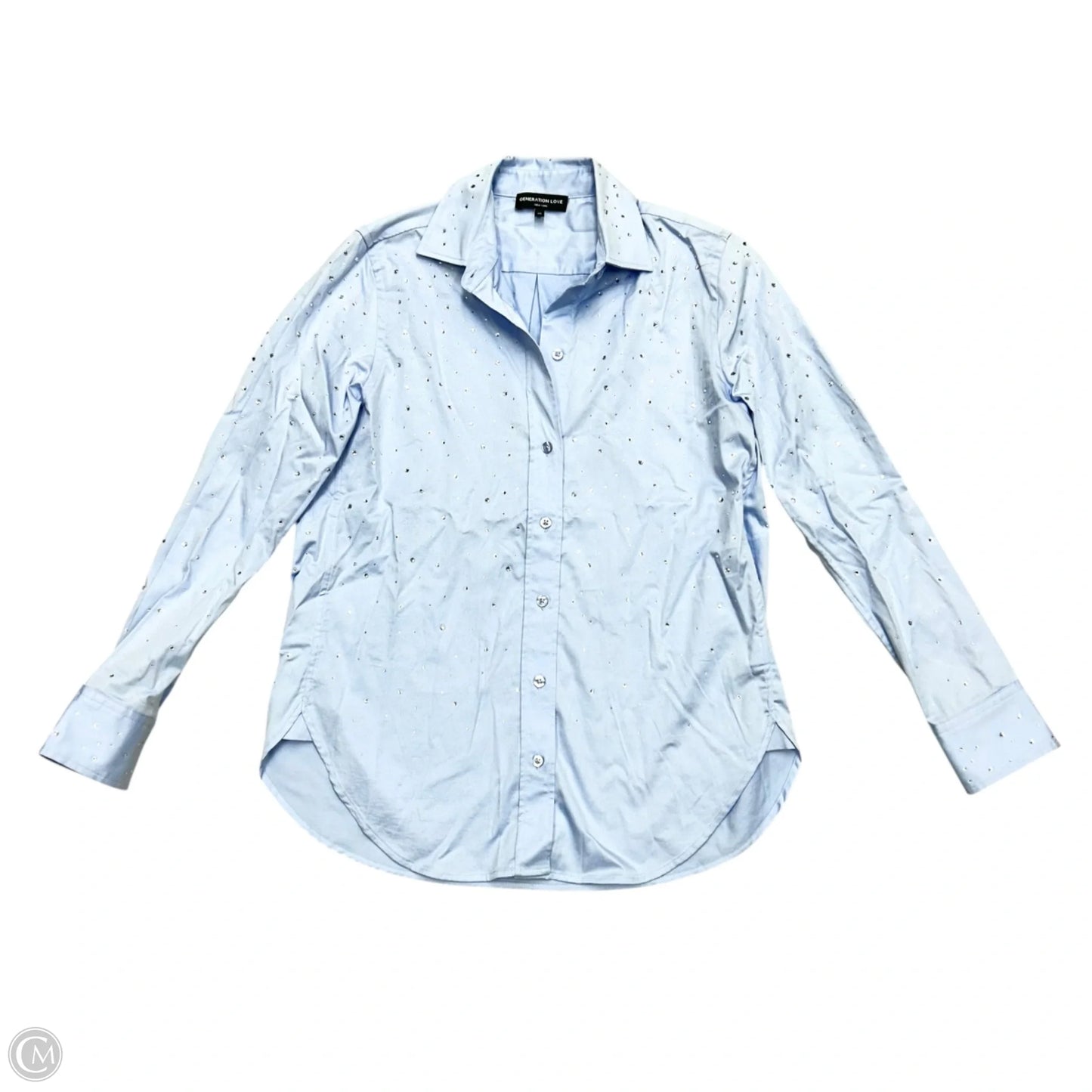 Top Long Sleeve By Generation Love In Blue, Size: Xs