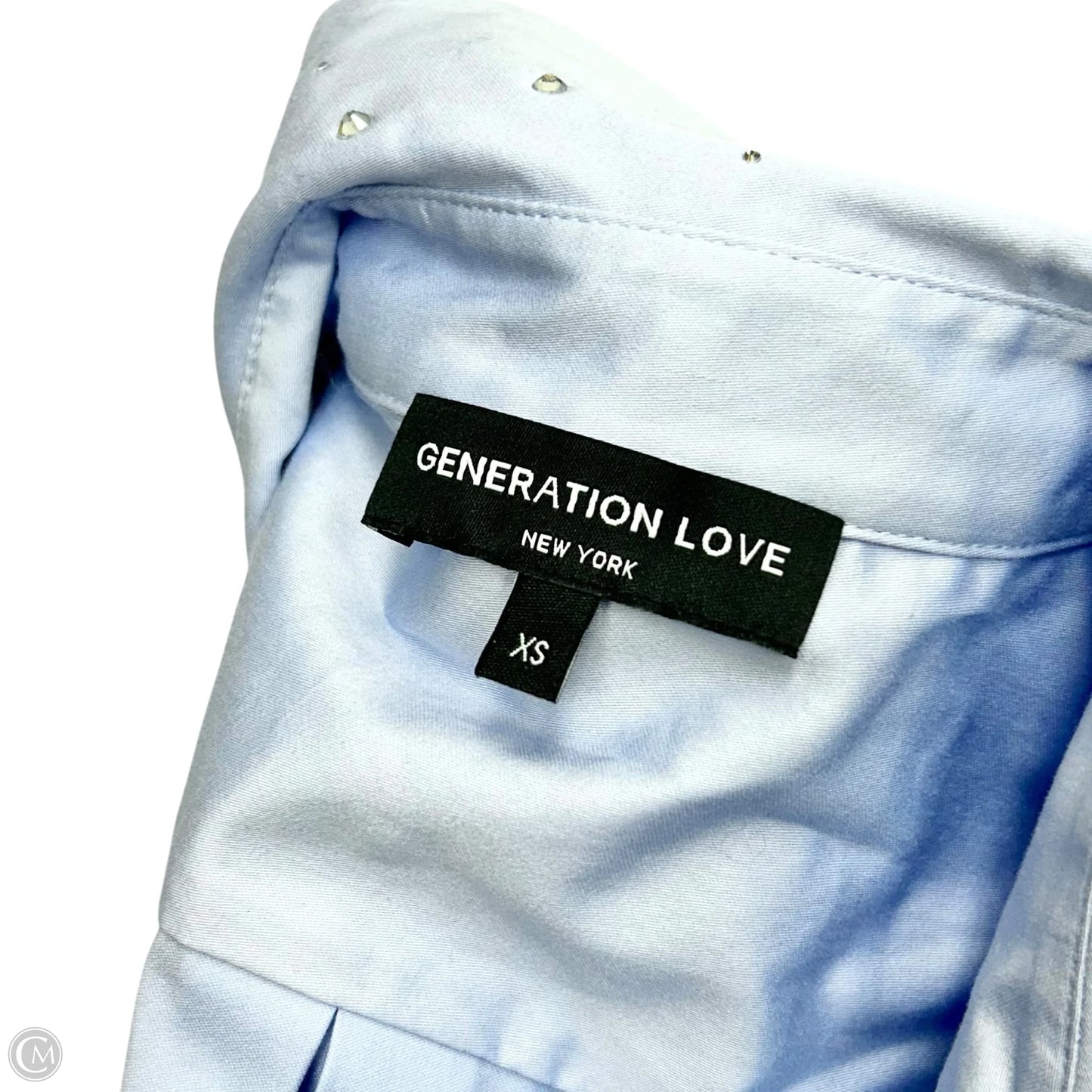 Top Long Sleeve By Generation Love In Blue, Size: Xs