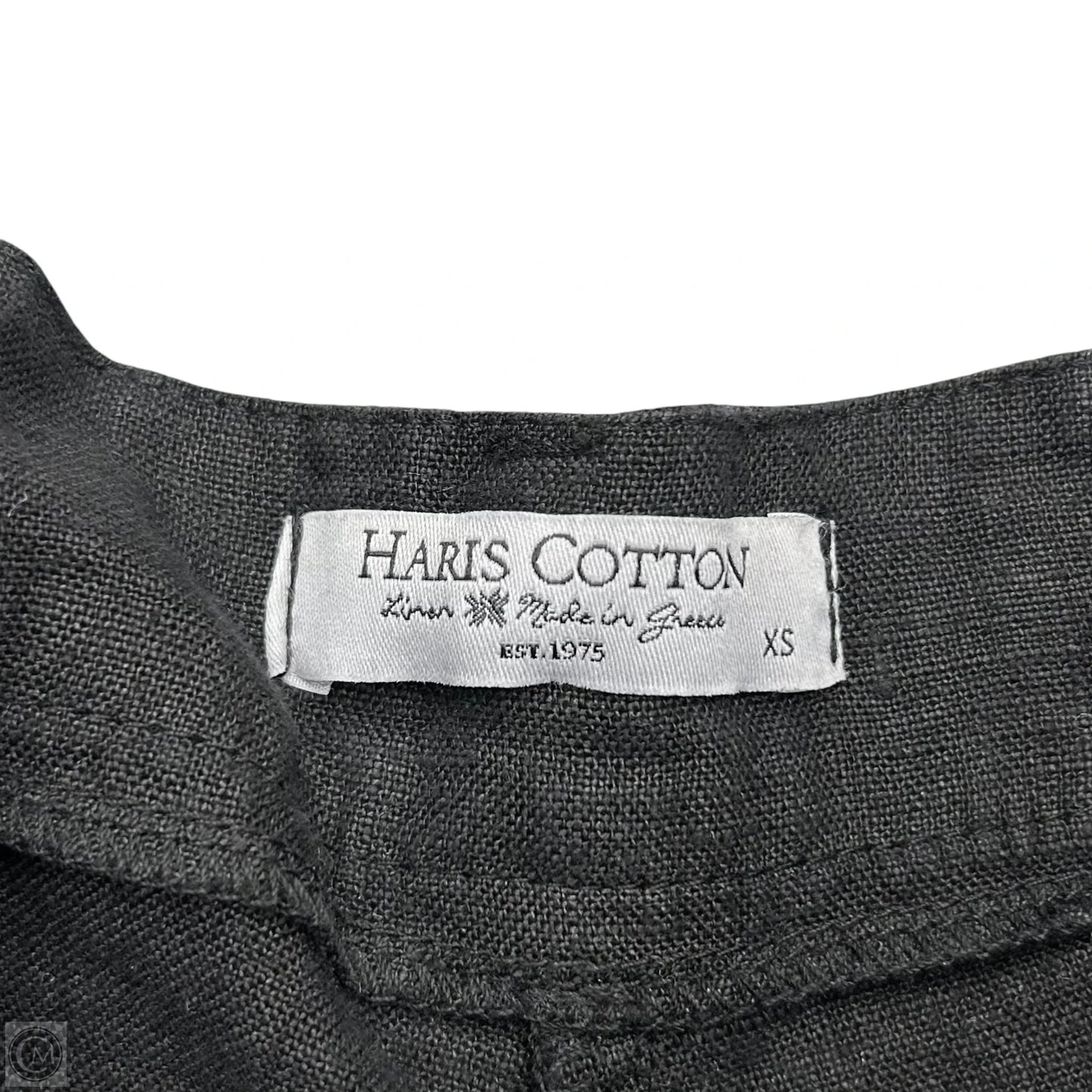 Shorts By Haris Cotton In Black, Size: Xs