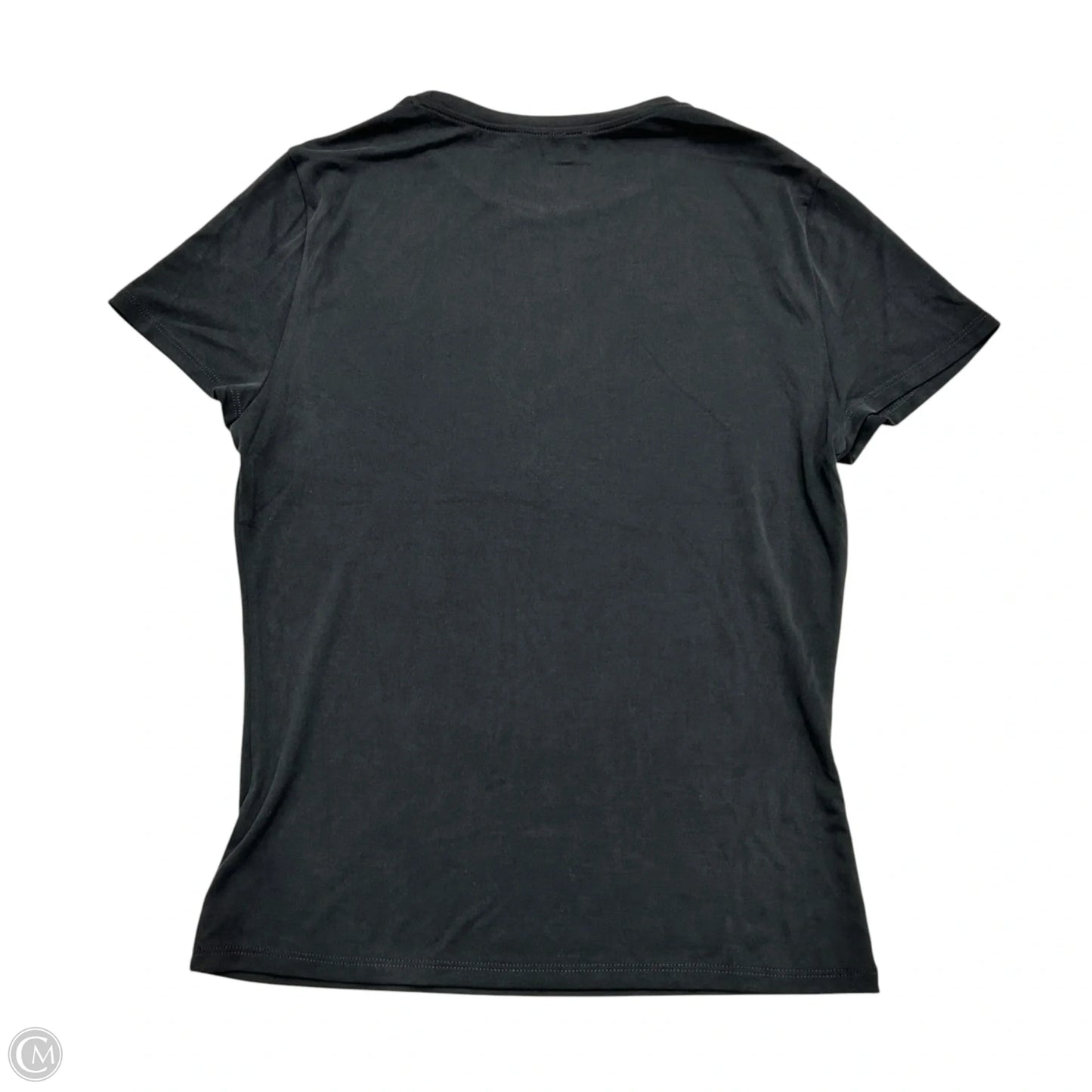 Top Short Sleeve Designer By Alice + Olivia In Black, Size: L