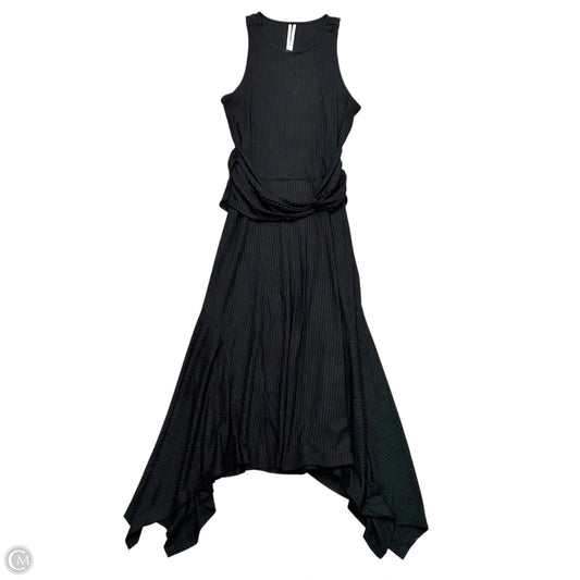 Dress Casual Midi By Anthropologie In Black, Size: M