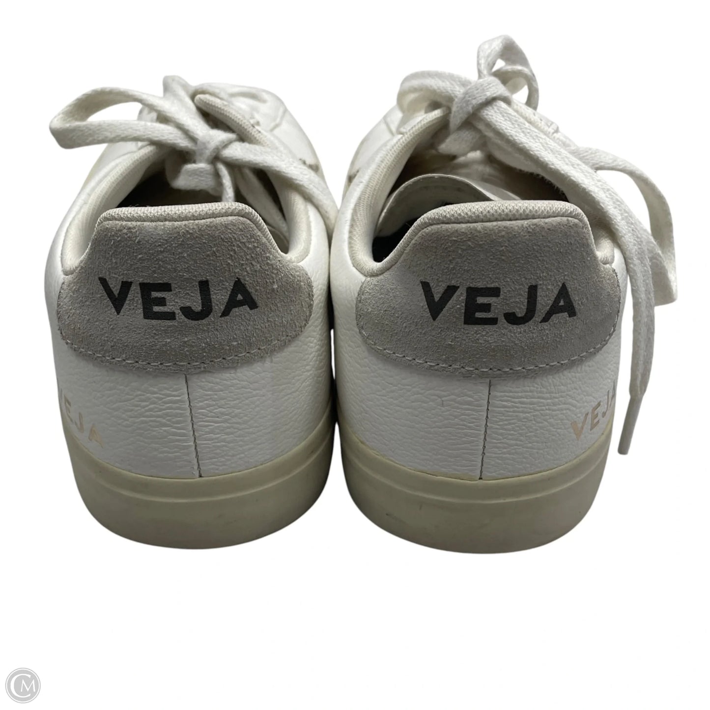 Shoes Sneakers By Veja In Grey & White, Size: 10