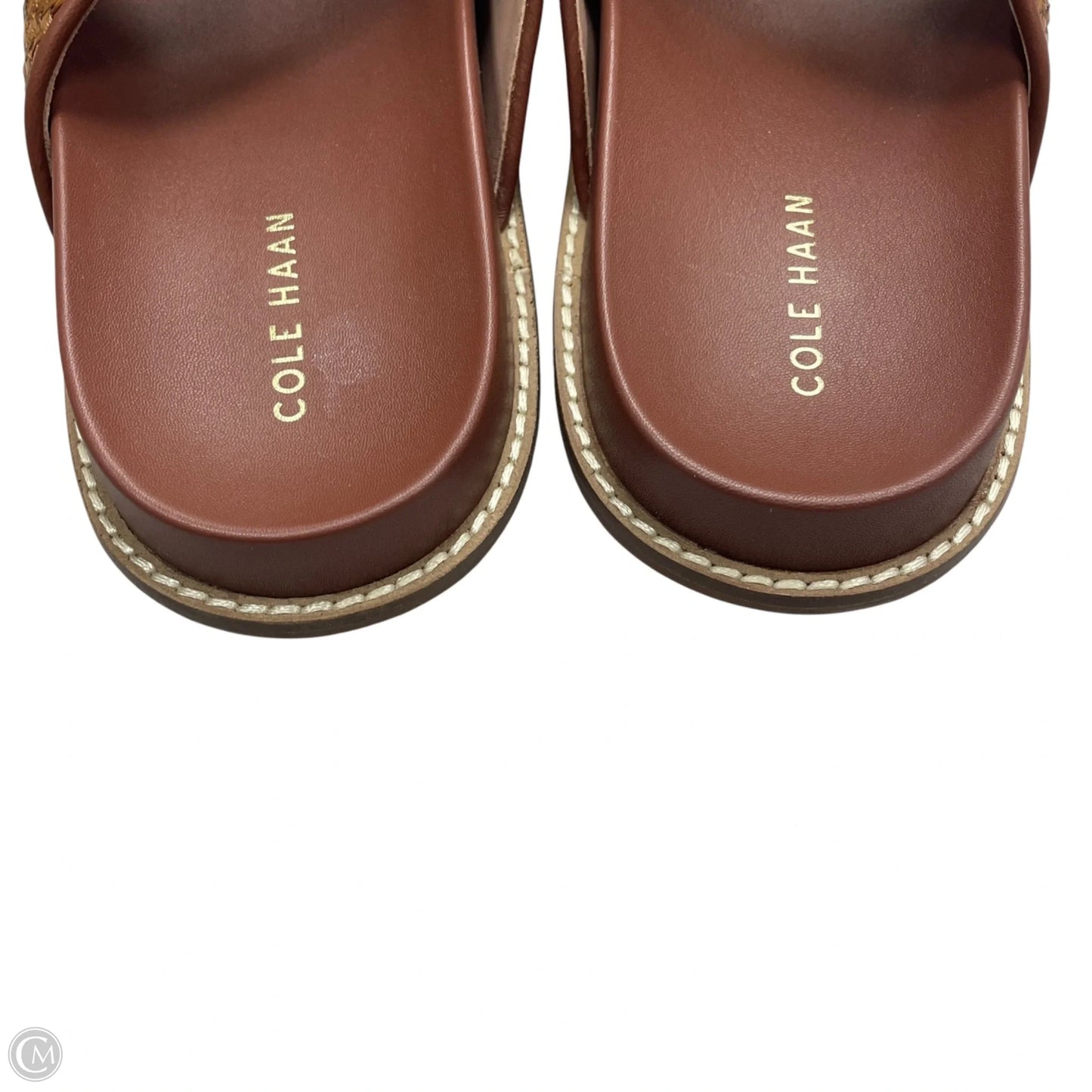 Sandals Flats By Cole-haan In Brown, Size: 9.5