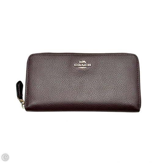 Wallet Designer By Coach, Size: Large