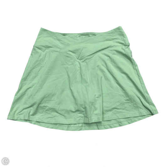 Skirt Mini & Short By Pink In Green, Size: Xl