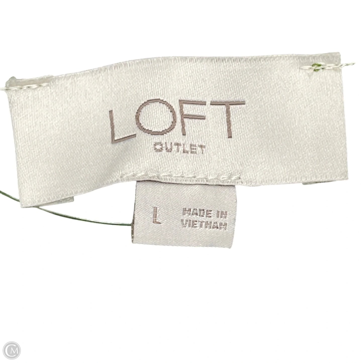 Dress Casual Short By Loft In Green, Size: L
