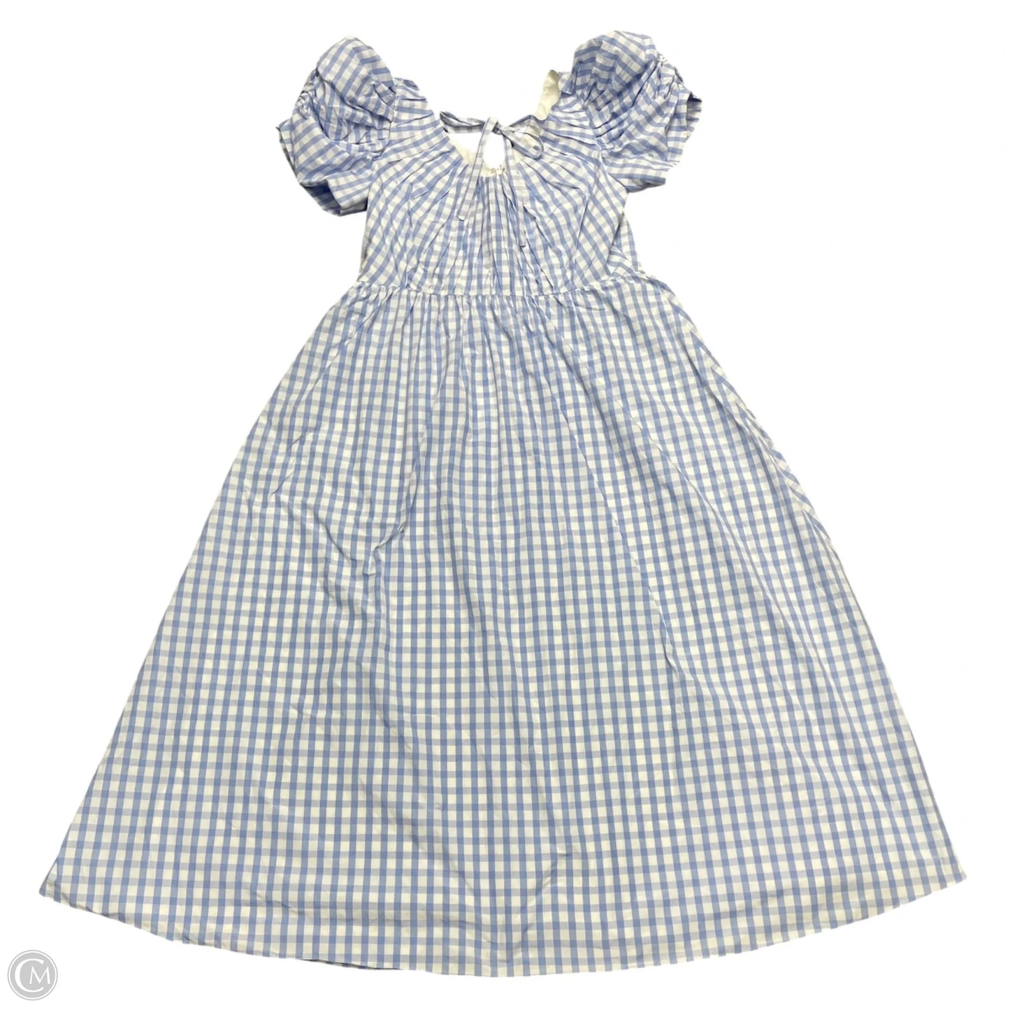 Dress Casual Maxi By Antonio Melani In Blue & White, Size: L