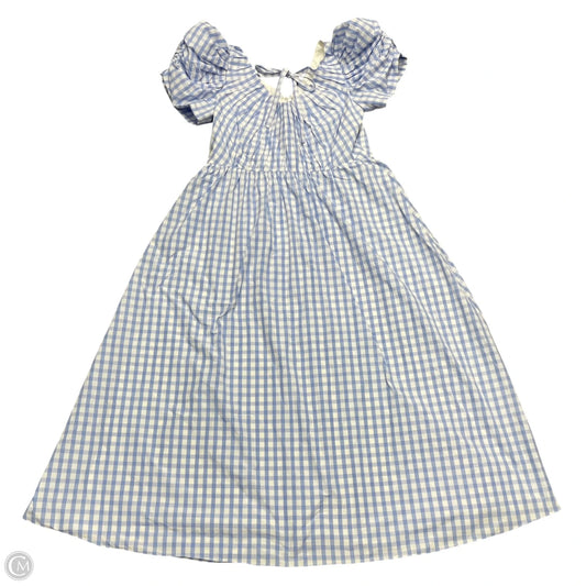 Dress Casual Maxi By Antonio Melani In Blue & White, Size: L