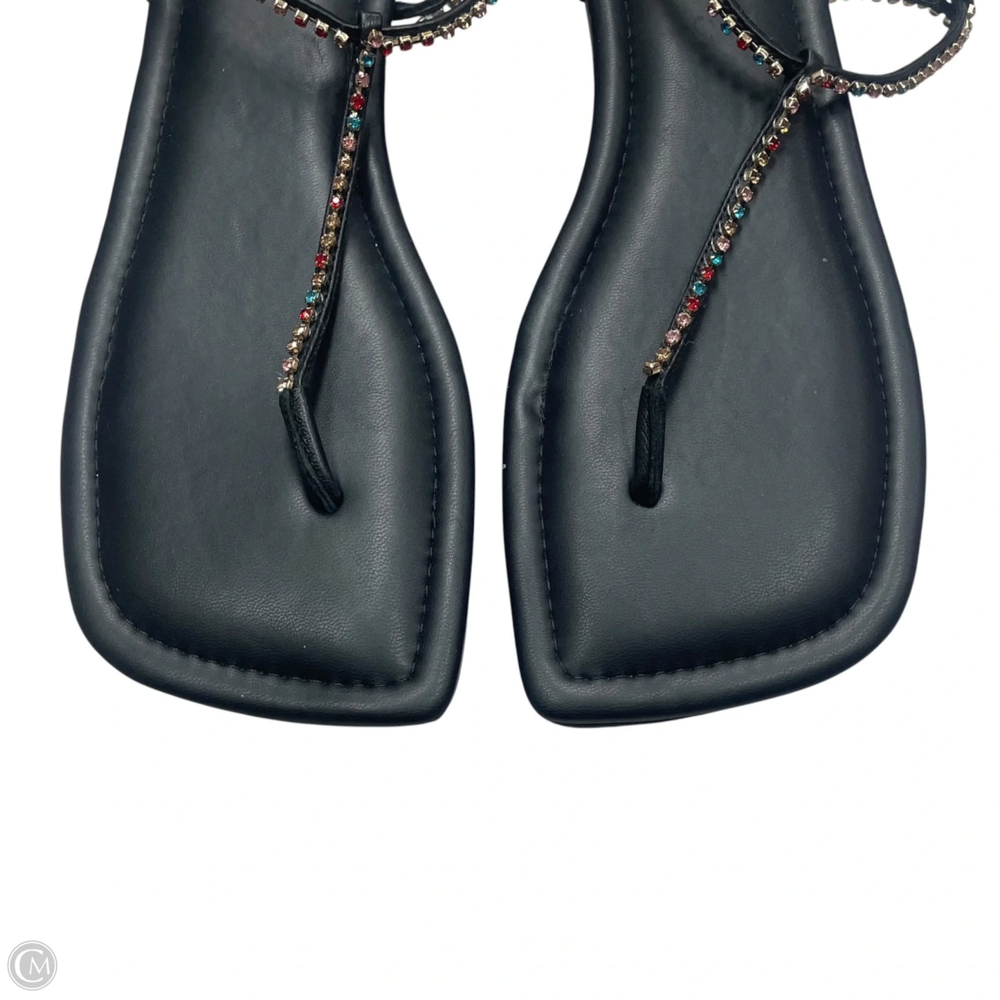 Sandals Flats By Franco Sarto In Black, Size: 8