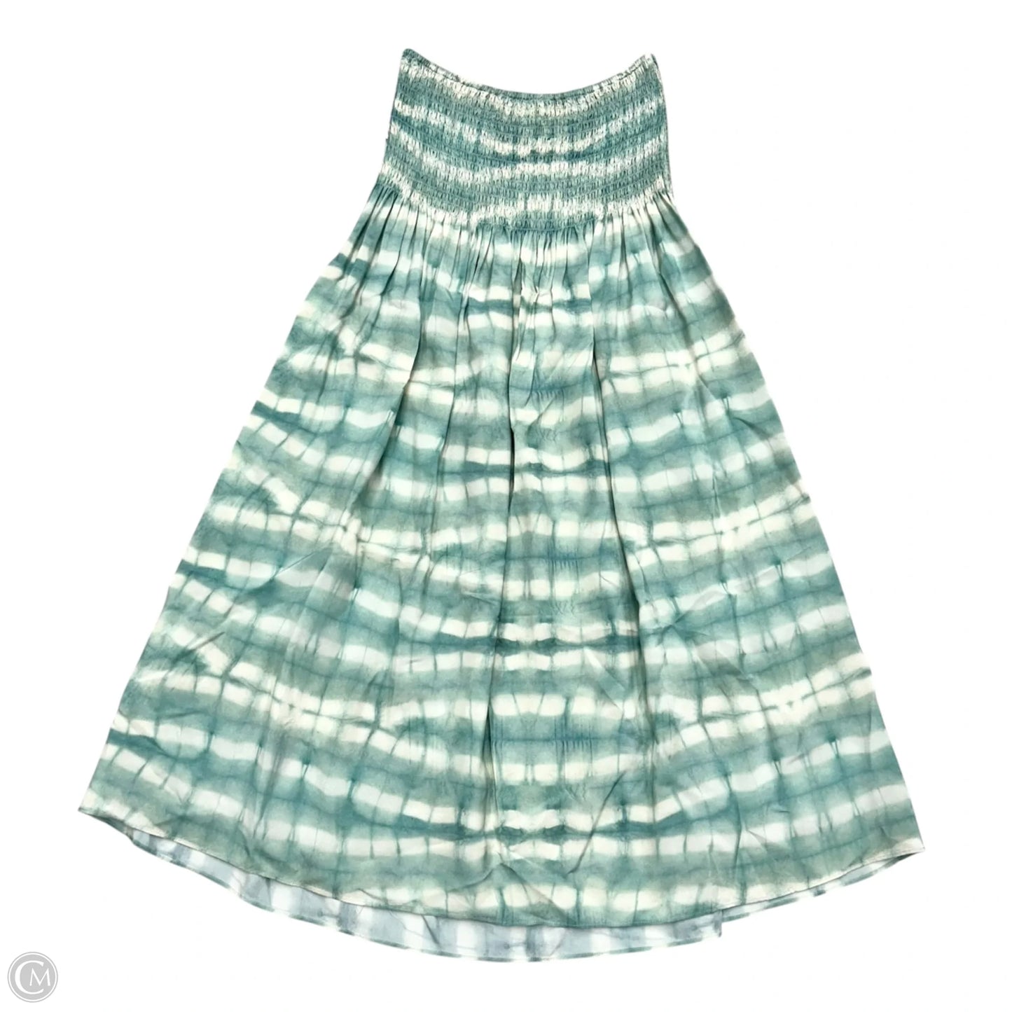 Skirt Maxi By Marie Oliver In Blue & Cream, Size: Xs