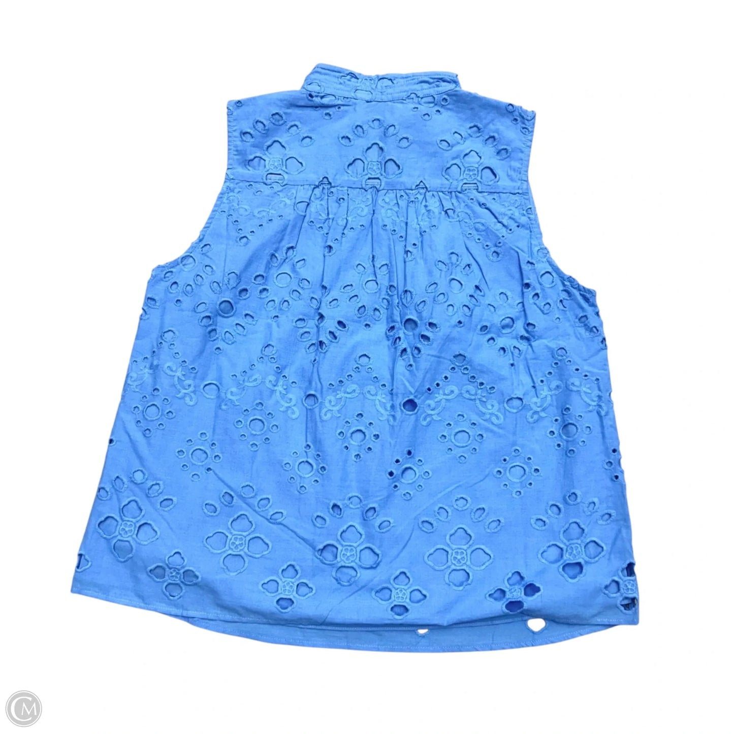 Top Sleeveless By Figue In Blue, Size: M