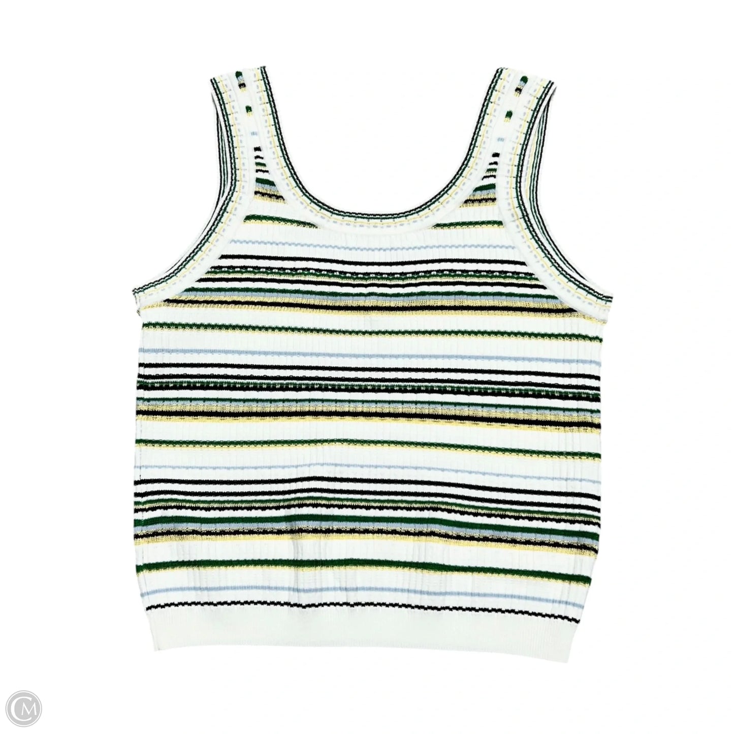 Top Sleeveless By Veronica Beard In Striped Pattern, Size: S