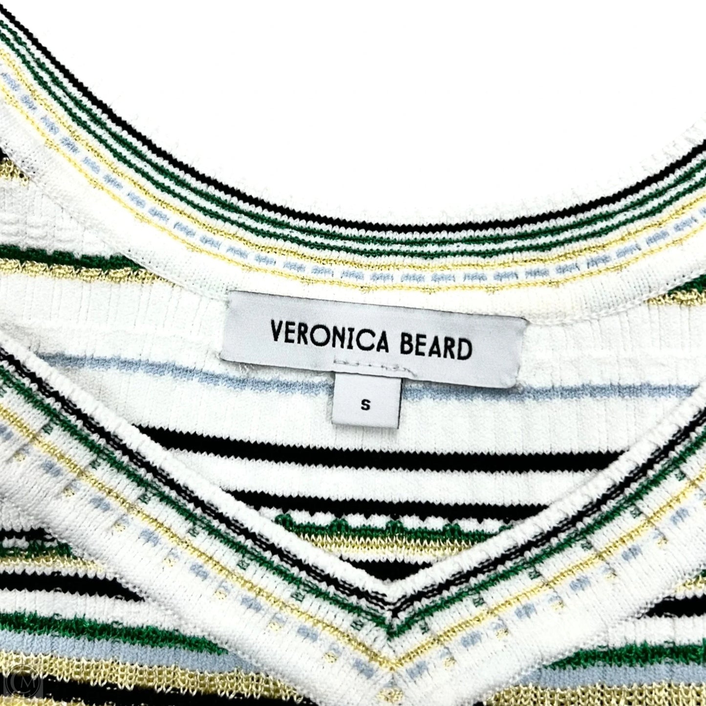 Top Sleeveless By Veronica Beard In Striped Pattern, Size: S