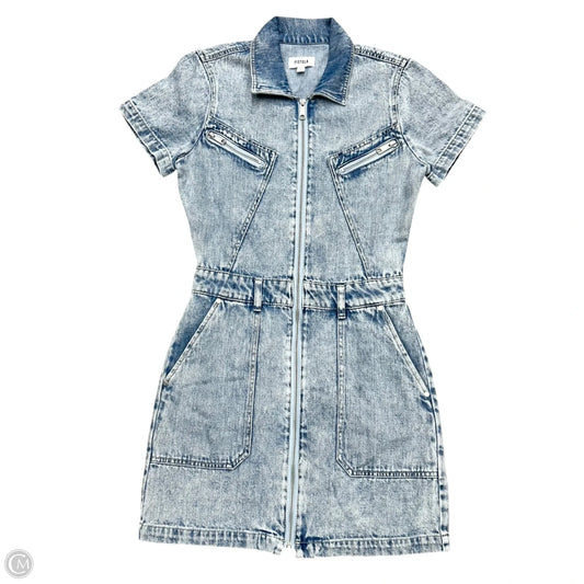 Dress Casual Short By Pistola In Blue Denim, Size: S