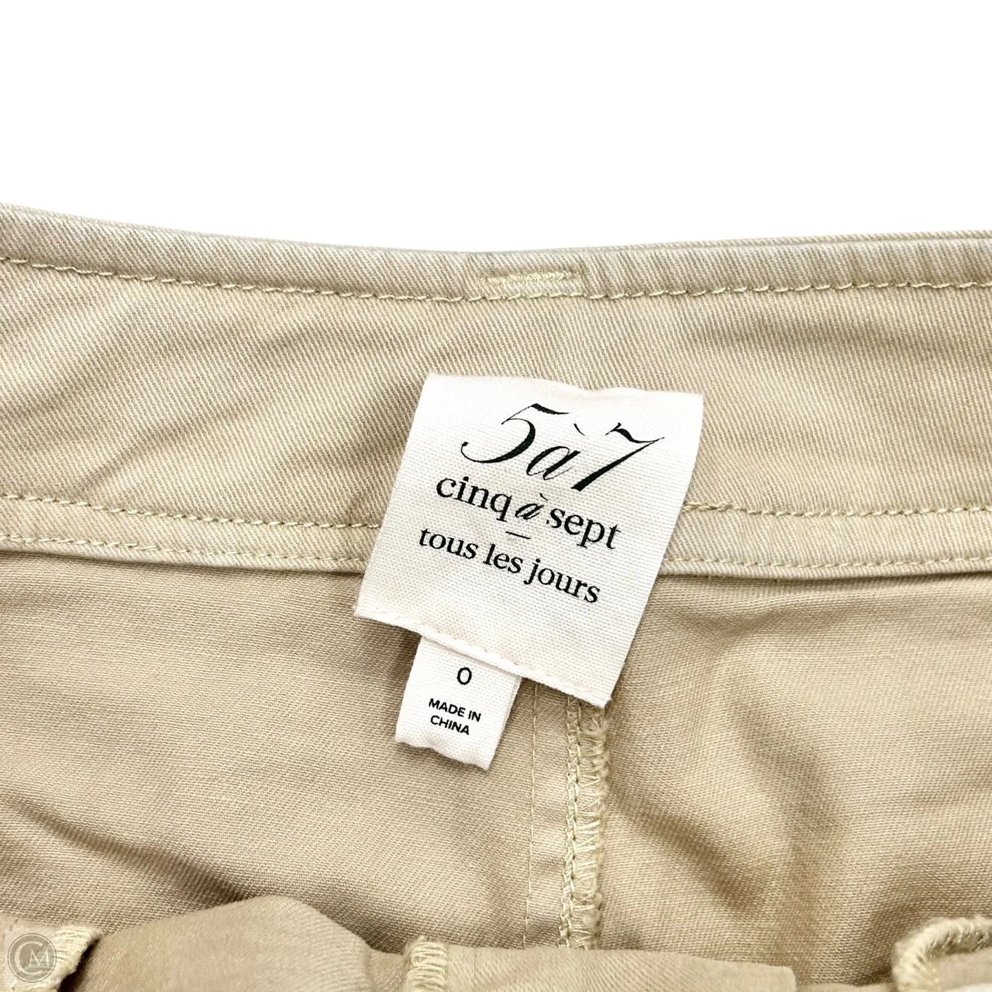 Pants Cargo & Utility By Cinc A Sept In Tan, Size: 0