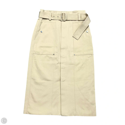 Skirt Midi By Alc In Beige, Size: 0