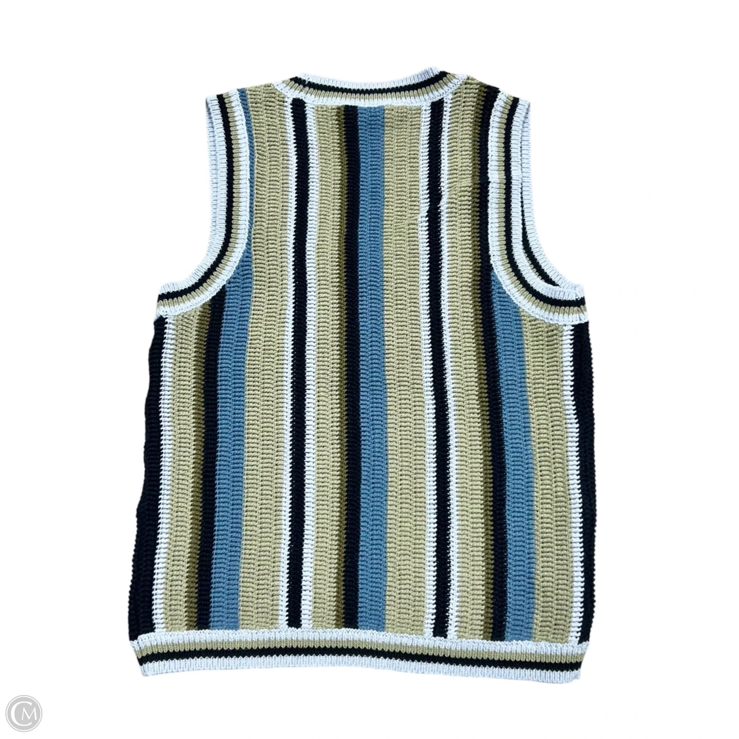 Top Sleeveless By Veronica Beard In Blue & Green, Size: S