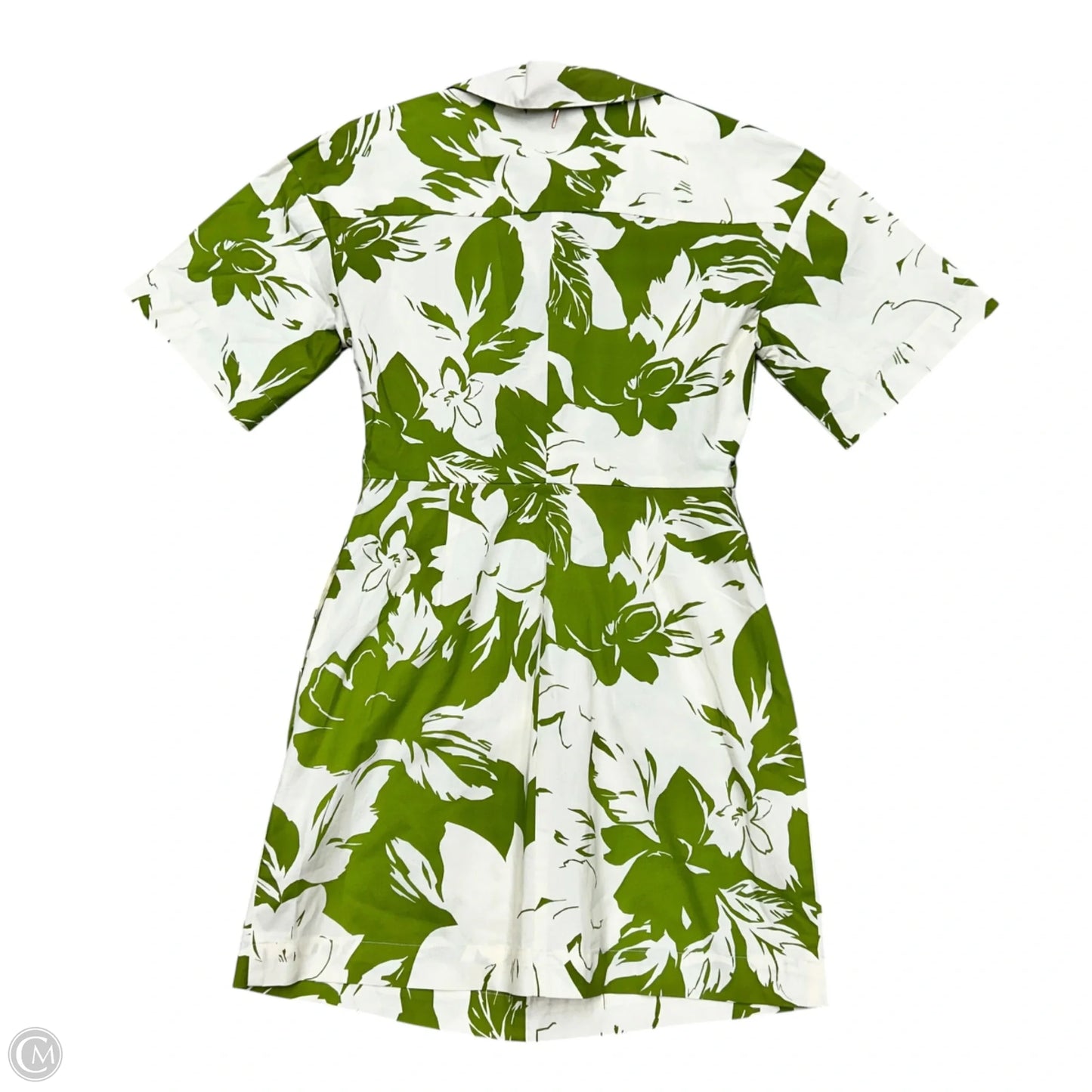 Dress Designer By Misa In Green & White, Size: S