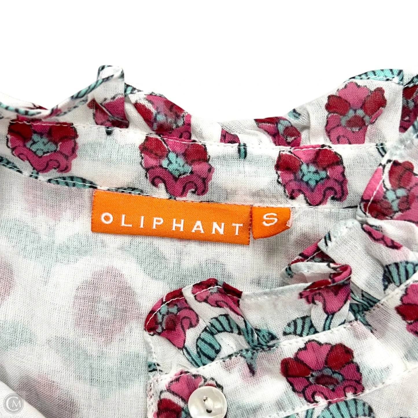 Dress Casual Maxi By Oliphant In Pink & White, Size: S