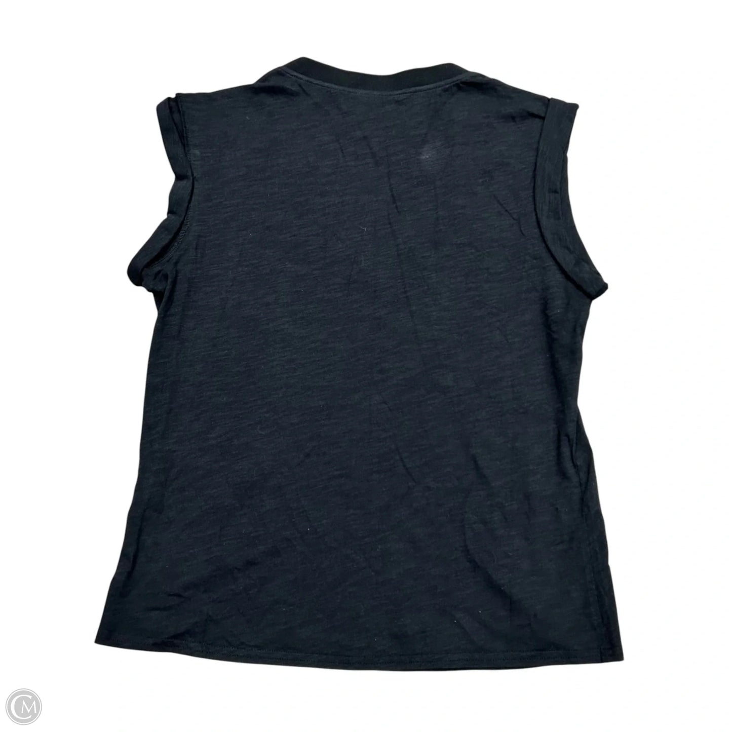 Top Short Sleeve By Cinc A Sept In Black, Size: Xs