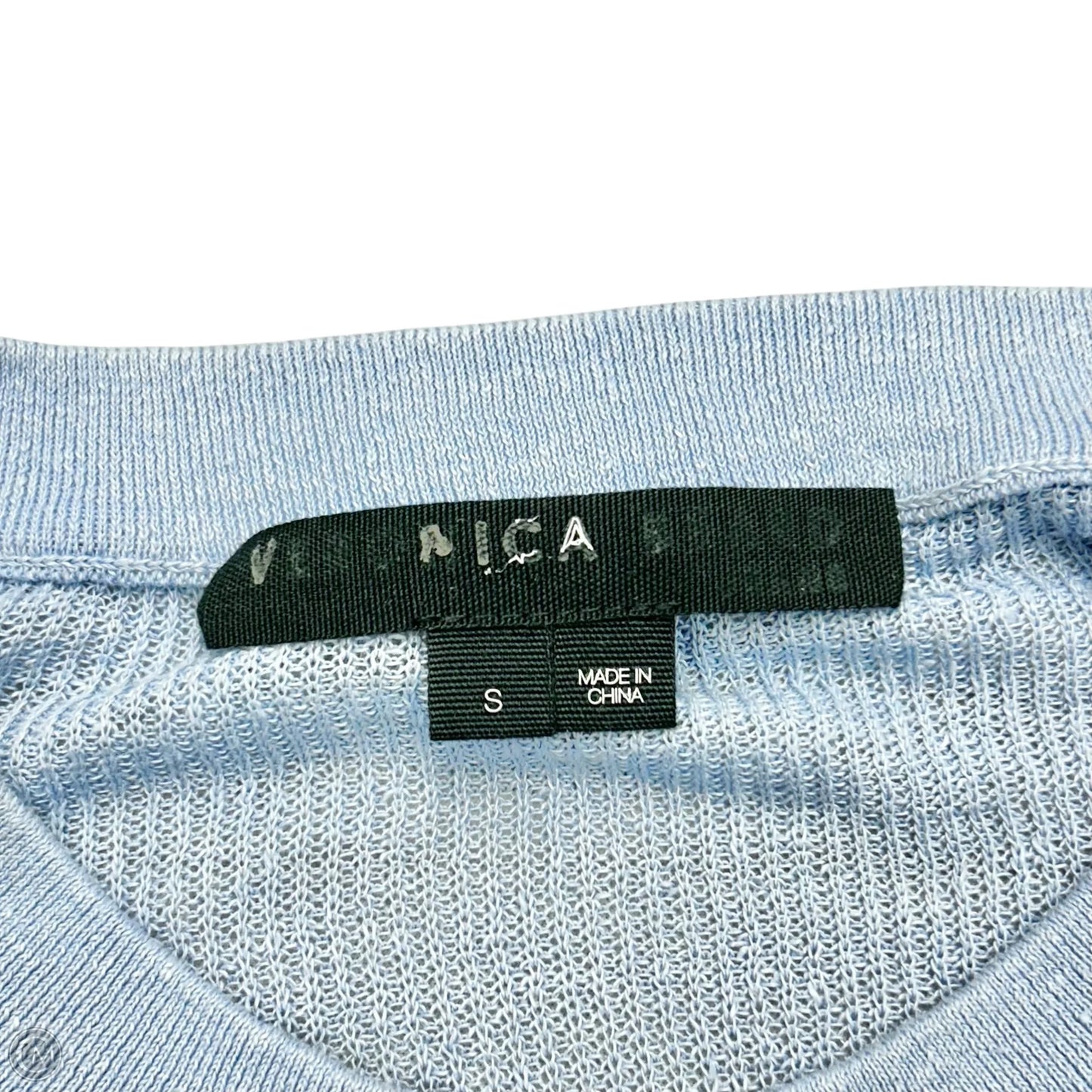 Top Sleeveless By Veronica Beard In Blue, Size: S