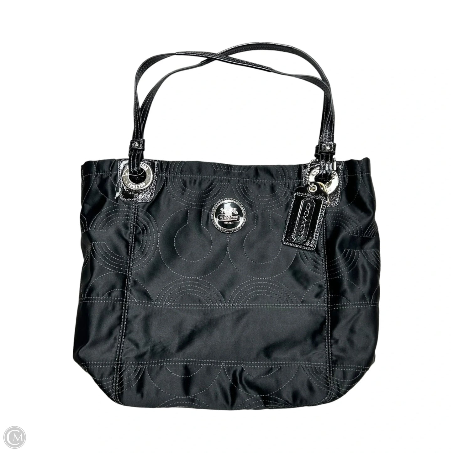 Tote Designer By Coach, Size: Medium