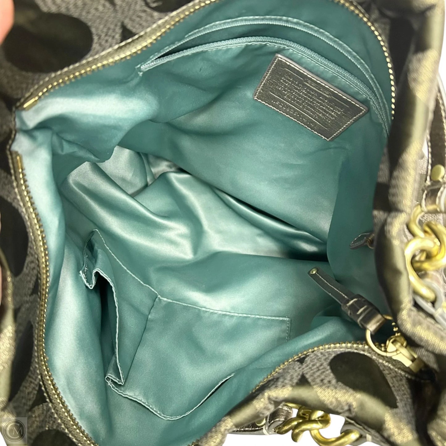 Handbag Designer By Coach, Size: Large