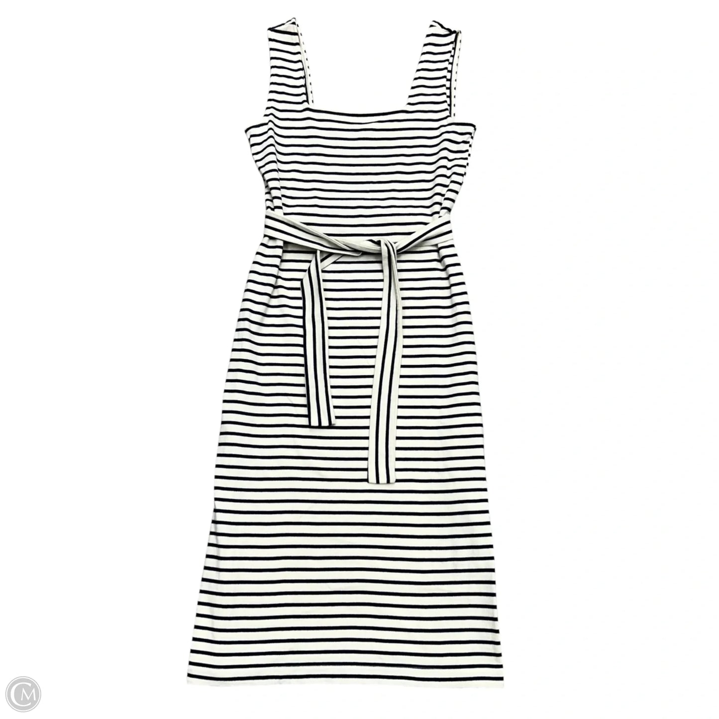 Dress Casual Midi By Rails In Blue & Cream, Size: S
