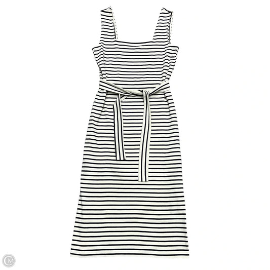 Dress Casual Midi By Rails In Blue & Cream, Size: S
