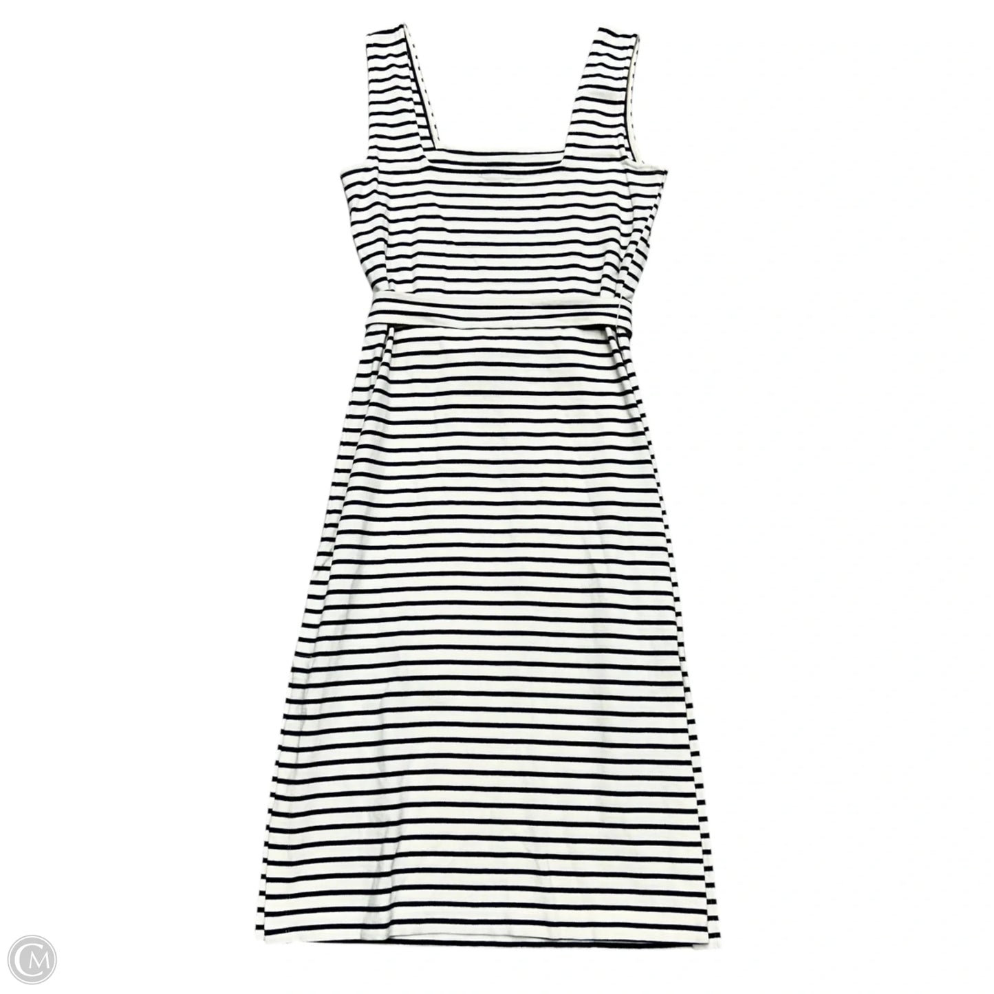 Dress Casual Midi By Rails In Blue & Cream, Size: S