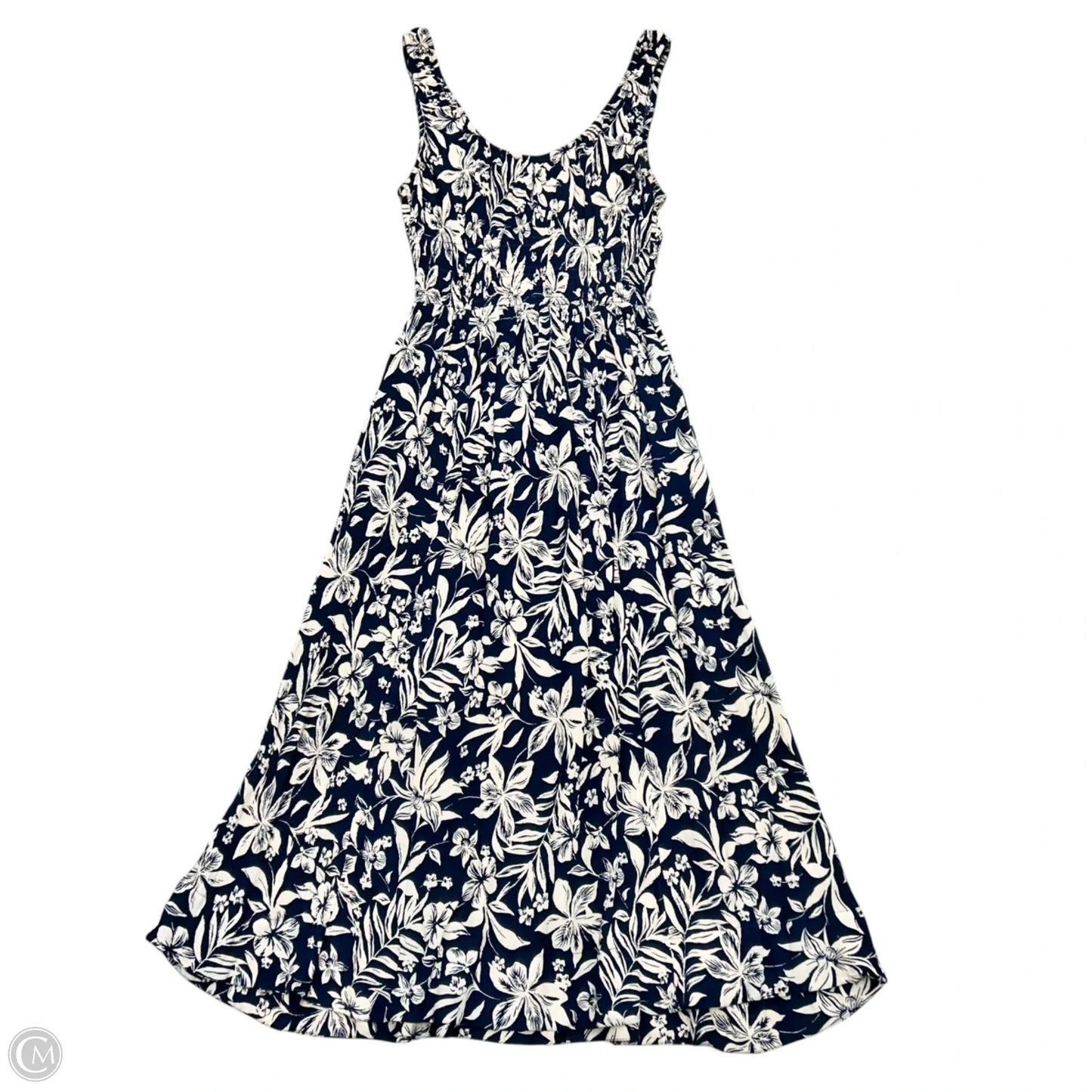 Dress Casual Maxi By Faherty In Floral Print, Size: S
