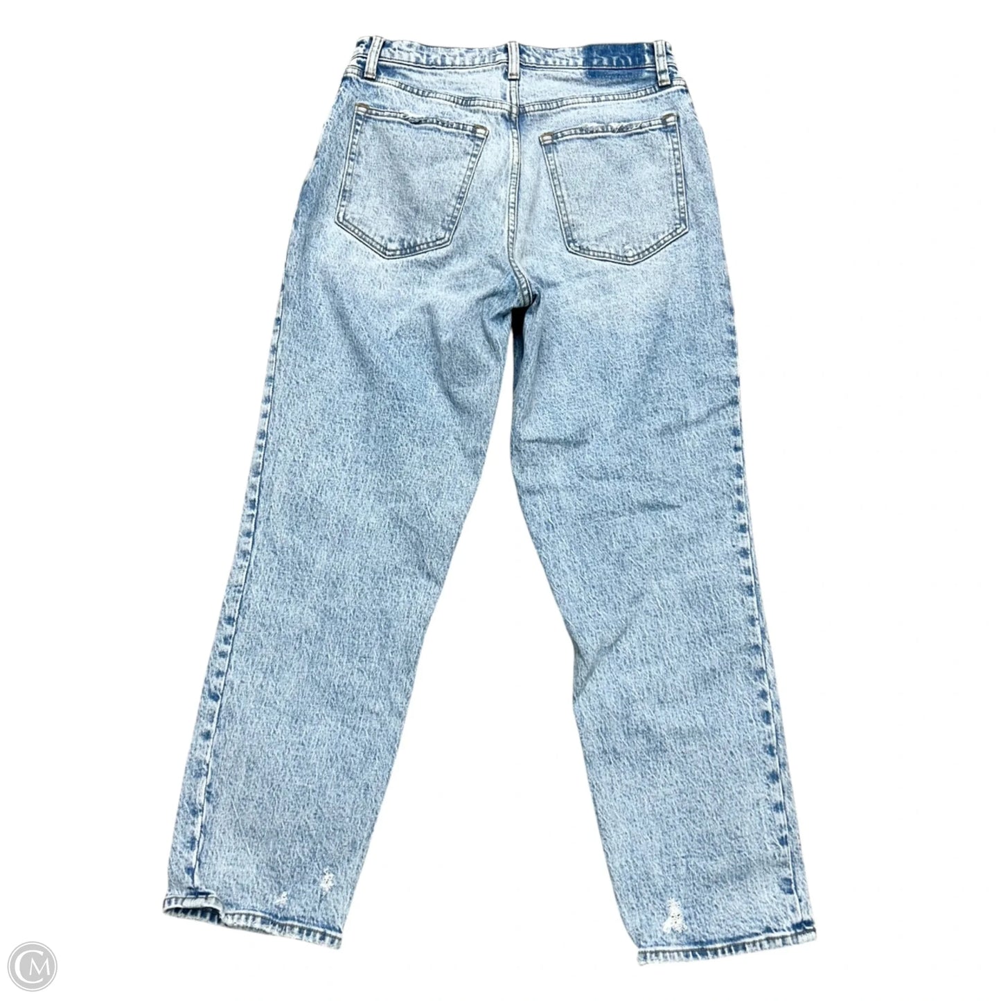 Jeans Straight By Abercrombie And Fitch In Blue Denim, Size: 10