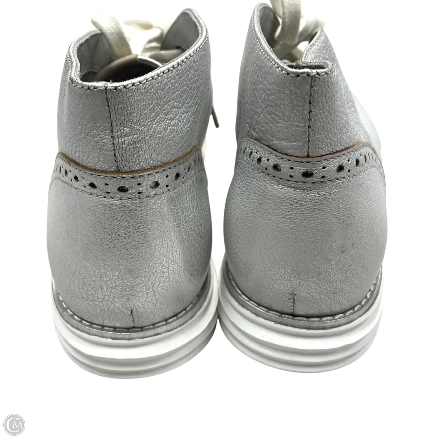 Shoes Sneakers By Cole-haan In Silver, Size: 9
