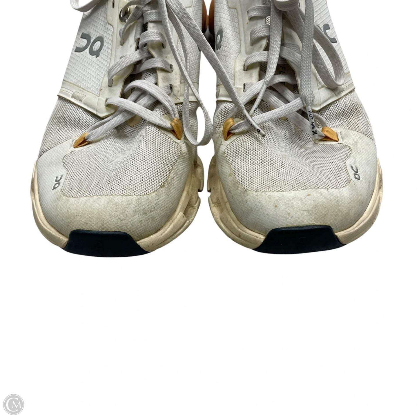 Shoes Athletic By On Cloud In Orange & White, Size: 9