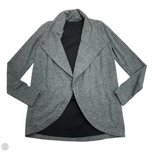 Athletic Jacket By Lululemon In Grey, Size: S